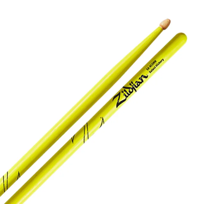 Zildjian 5A Acorn Neon Yellow bobnarske palice