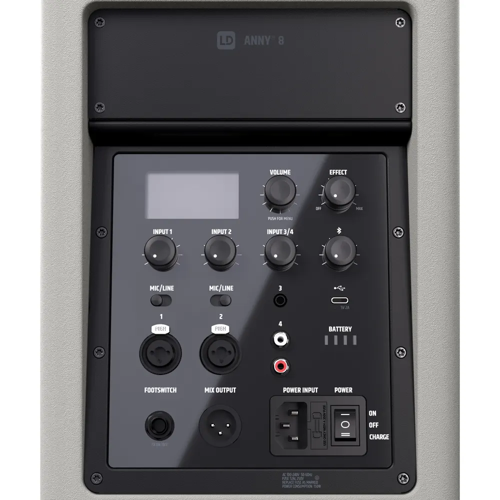 LD Systems ANNY® 8 G Bluetooth prenosni baterijski zvočnik