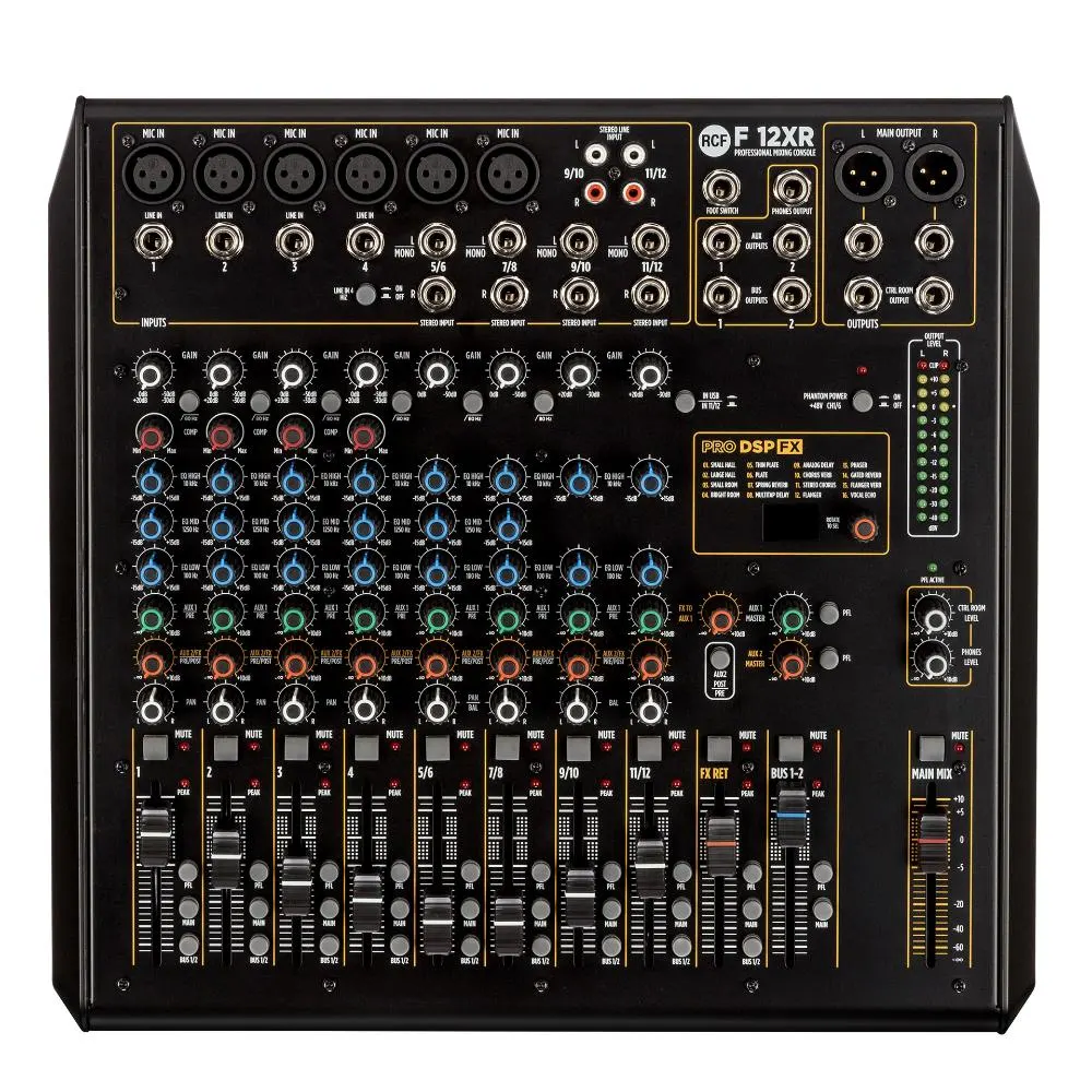 RCF F12XR analogna mešalna miza