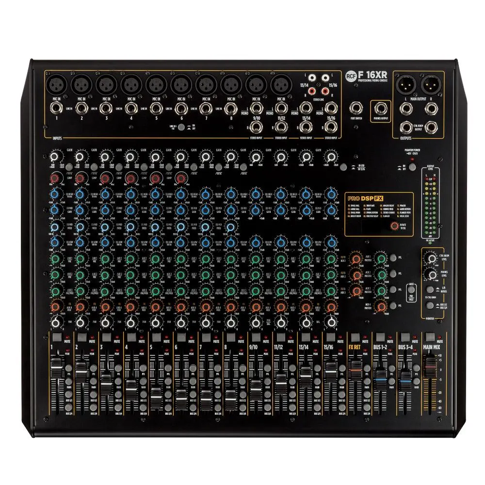 RCF F16XR analogna mešalna miza