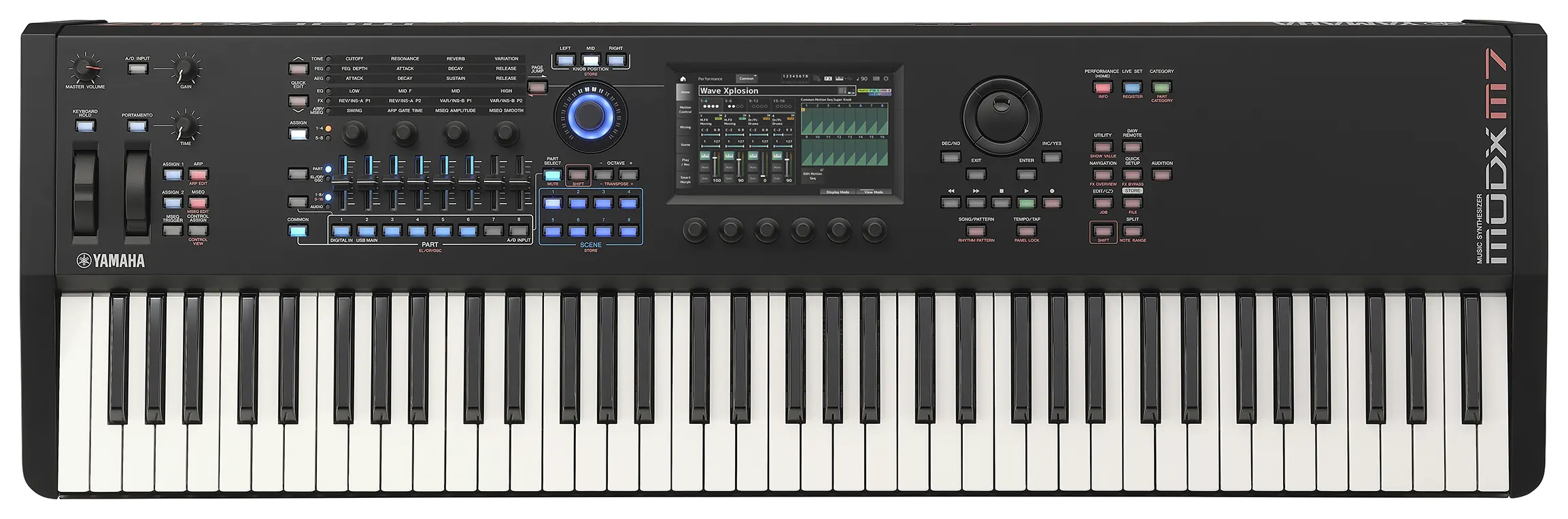 Yamaha MODX M7 klaviatura