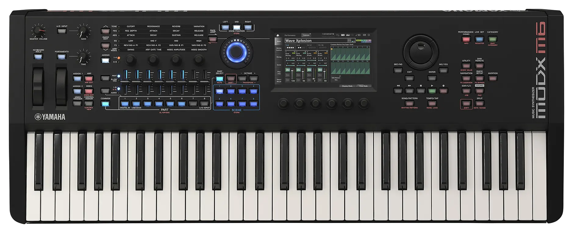 Yamaha MODX M6 klaviatura