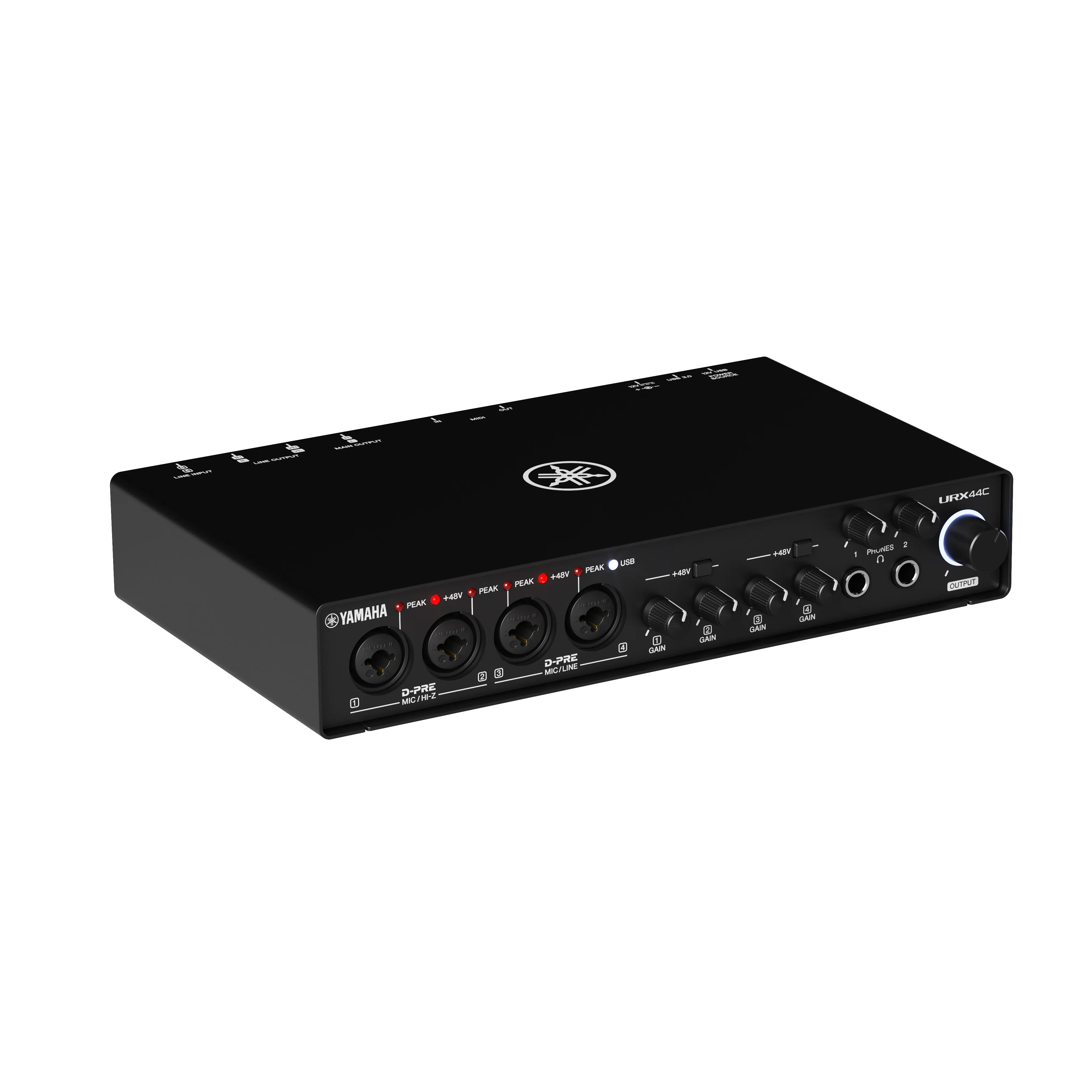 Yamaha URX44C black avdio vmesnik