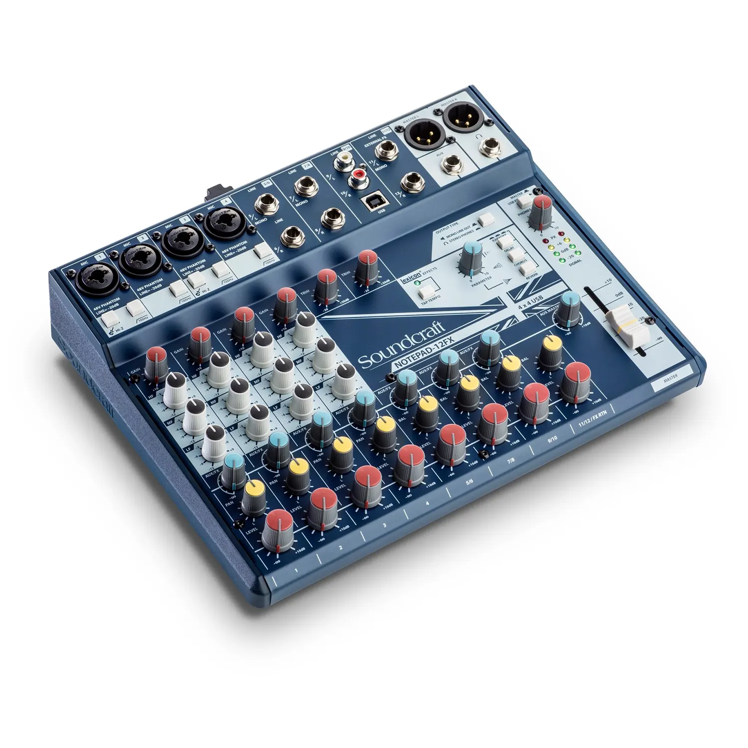 Soundcraft Notepad-12FX analogna mešalna miza z USB in efekti