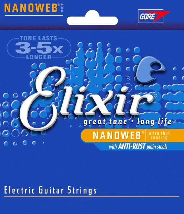 ELIXIR 10-52 LIGHT HEAVY NANOWEB strune za električno kitaro | M4 Music ...